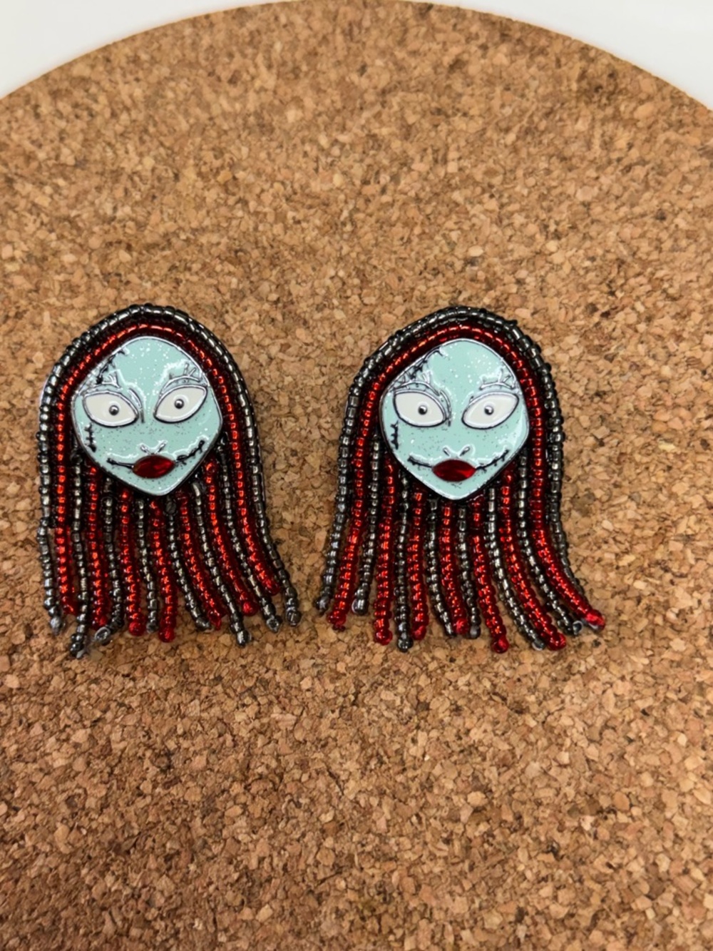Disney BaubleBar Jack Skellington/ Sally Earrings - Picture 2 of 5